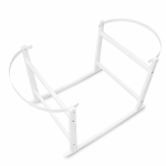 ⁦Baby Bassinet with Stand- White⁩ - الصورة ⁦2⁩
