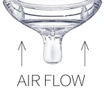 ⁦ComoTomo Natural Silicone Nipple, Medium Flow (2holes- 3M+) 2pcs.⁩ - الصورة ⁦3⁩