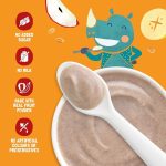 Slurrp Farm Cereal for little ones Wheat, Apple & Banana, 300g . - Image 2