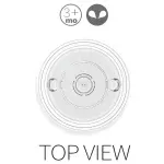 ⁦ComoTomo Natural Silicone Nipple, Medium Flow (2holes- 3M+) 2pcs.⁩ - الصورة ⁦2⁩