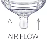 ComoTomo Natural Silicone Nipple, Medium Flow (2holes- 3M+) 2pcs. - Image 3