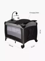 ⁦Moon Joypad Baby Playard Bed⁩ - الصورة ⁦5⁩