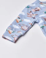 ⁦KYND- Airplane Crew Footies⁩ - الصورة ⁦4⁩