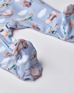 ⁦KYND- Airplane Crew Footies⁩ - الصورة ⁦3⁩