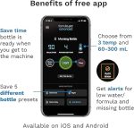 ⁦Baby Brezza Formula Pro Advanced WiFi Formula Dispenser- Black⁩ - الصورة ⁦4⁩