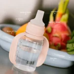 ⁦Bibs Sippy Bottle Sippy Bottle Silicone Spout with Handle, 150 ml⁩ - الصورة ⁦8⁩