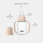 ⁦Bibs Sippy Bottle Sippy Bottle Silicone Spout with Handle, 150 ml⁩ - الصورة ⁦7⁩