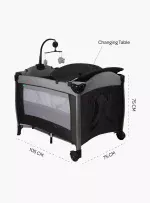 ⁦Moon Joypad Baby Playard Bed⁩ - الصورة ⁦5⁩