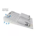 Moon Sleep Positioner with Bamboo Fabric (45x60x12cm) - Image 2