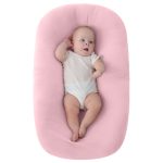 Moon, Baby Lounger 85x45cm- Pink