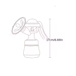⁦Manual Breast Pump- White⁩ - الصورة ⁦2⁩