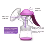 ⁦Manual Breast Pump- White⁩ - الصورة ⁦4⁩