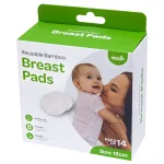Moon Reusable Bamboo Breast Pads, 14 Pads - Image 4