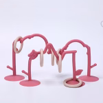 Baby Suction Ring Activity Toy- Pink Bear