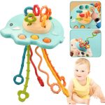 ⁦Little Elephant Silicone Pulling String Toy⁩ - الصورة ⁦2⁩