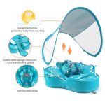 ⁦SwimBobo, Air Free Baby Floats, Light Blue (4-48 Months)⁩ - الصورة ⁦5⁩