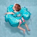 ⁦SwimBobo, Air Free Baby Floats, Light Blue (4-48 Months)⁩ - الصورة ⁦3⁩