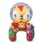 Baby Tummy Time U-shape Pillow with toys