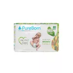 Pureborn My First Nappy Size NB Singles 1-3kg (22Nappy)