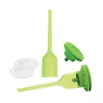 ⁦Dr. Brown's Natural Flow, Anti-colic Wide Neck Replacement Vent Kit, 270ml⁩ - الصورة ⁦2⁩