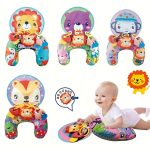 Baby Tummy Time U-shape Pillow with toys - Image 2