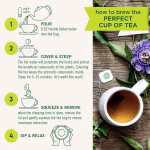 ⁦Traditional Medicinals, Organic Pregnancy, Tea, Raspberry Leaf (16 Wrapped Tea Bags)⁩ - الصورة ⁦3⁩